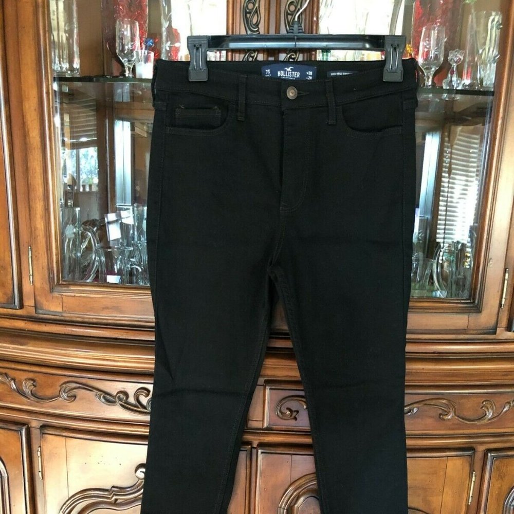 Hollister Women’s High Rise super Skinny Jeans.